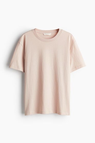 Футболки: Футболка, Классическая модель, H&M, Хлопок, Новый, 2XL (EU 44)