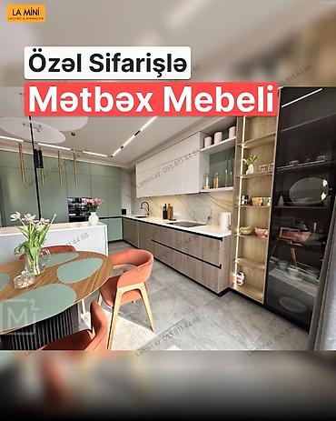 stulla: Sifarişlə mətbəx dəsti, MDF — 1