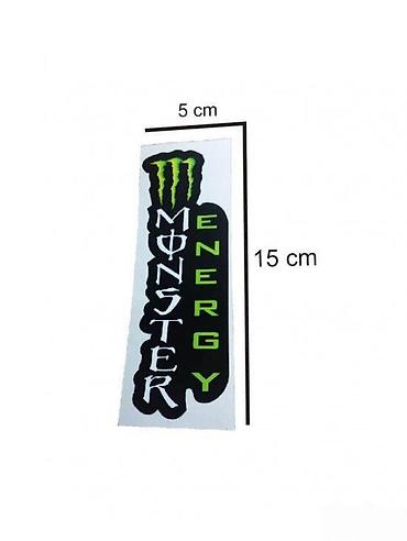 185 65 15: Monster energy - nalepnica - 800 📌 opis: samolepljiva nalepnica — 1