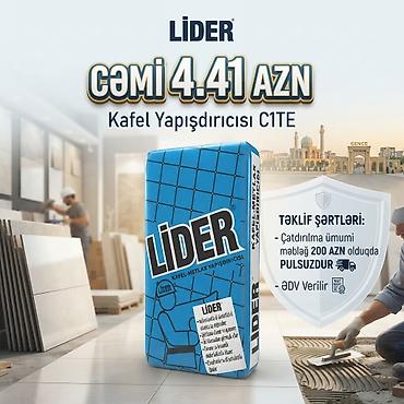 vaxt ölçən: LİDER Kafel Yapışdırıcısı C1TE – kafel və metlax üçün yapışdırıcı — 1