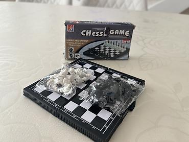 İdman oyunları: Portativ şahmat dəsti - Məhsul: Chess Game (qutulu dəst) - Taxta — 1