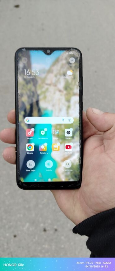 hard disk satisi: Redmi Note 8, 64 ГБ, цвет - Черный, Отпечаток пальца