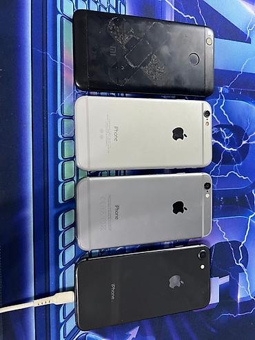 Другие мобильные телефоны: Лот: 4 смартфона для запчастей/восстановления айфон 6 и 8 раньше — 4