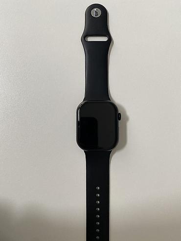 Наручные часы: Б/у, Смарт-часы, Apple, Сенсорный экран, цвет - Черный — 1