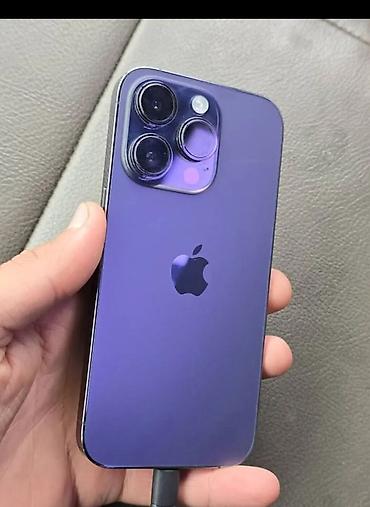 IPhone 14 Pro, Б/у, Deep Purple, Кабель