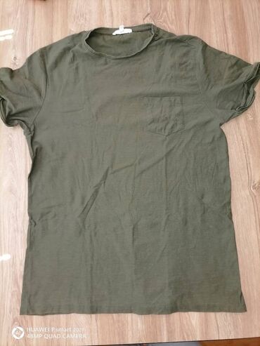 maica ili majica: Men's T-shirt bоја - Maslinasto zelena