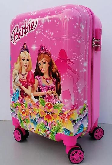 Rančevi, torbe i koferi: Dečji kofer Barbie – ručni/putni - Tvrda ABS/plastična školjka u — 4
