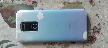 2el telefon: Redmi Note 9, 64 GB, rəng - Mavi, Qırıq — 2