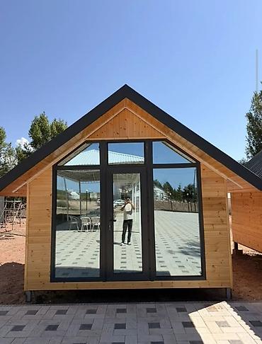 Афрейм (A-frame), 1 комната