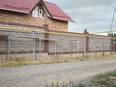 Кладка: Строим заборы пескоблокам все виды!!! — 9