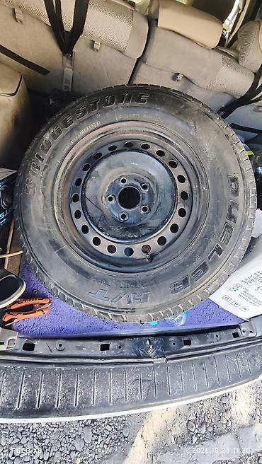 r16 4: Колесо в сборе - Бренд шины: Bridgestone Dueler H/T - Посадочный — 1