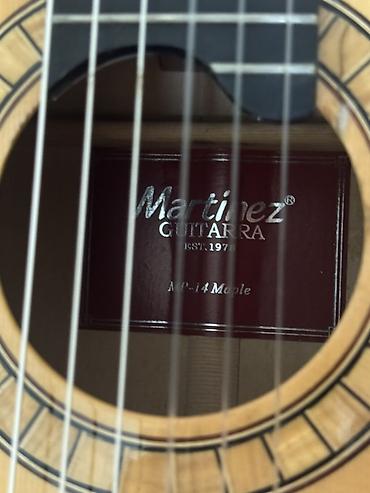 ucuz gitara: Martinez Guitarra MP-14 Maple klassik gitara Tam peşəkar səhnə — 2
