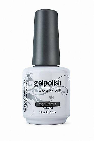 уф лак: Топ для гель - лака Clou Beaute TOP-IT-OFF (15 мл) Продается — 1
