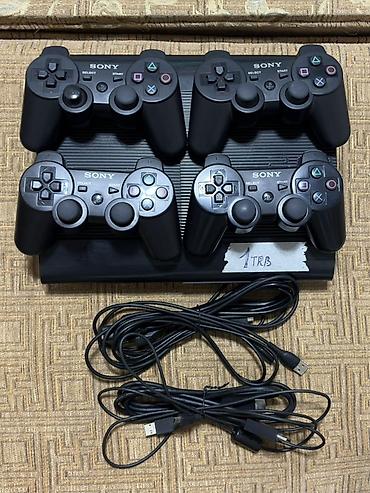 iphone 8 pilus: Sony PlayStation 3 Super Slim с жёстким диском 1 ТБ. Комплектация: - — 1