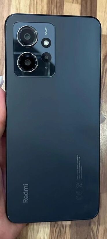 nokia 8000 4g: Xiaomi, Redmi Note 12, Б/у, 128 ГБ, цвет - Черный, 2 SIM
