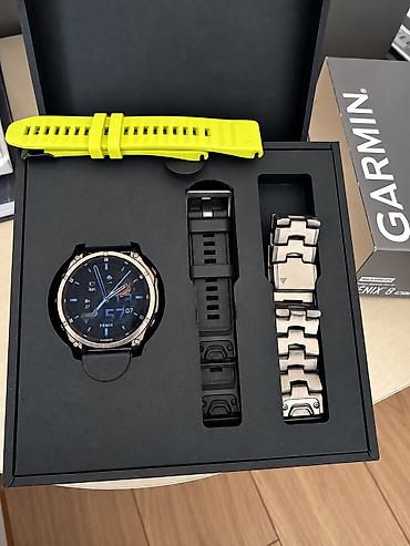 пиксель 10: Garmin Fenix 8 amoled sapphire duo С тремя ремешками,в хорошем — 1