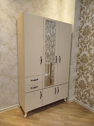 Paltar dolabları, qarderoblar: Geniş həcmli paltar dolabı - Dizayn: Klassik xəttlər, açıq rəng — 4