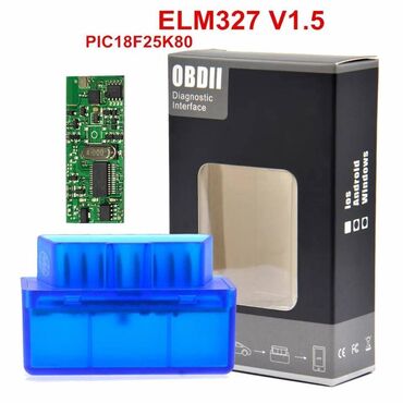 машина для мороженое: Адаптер ELM 327, оригинал. Блютуз. ОБД2. Версия 1.5. Настоящий чип