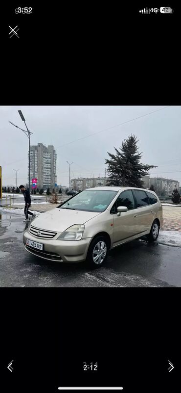 Honda: Honda Stream: 2001 г., 1.7 л, Автомат, Бензин, Минивэн