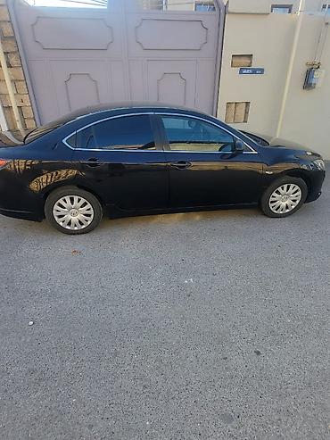 Mazda: Mazda 6 sedan - Kuzov: sedan, qara rəng - Mühərrik: benzin (markaya — 9