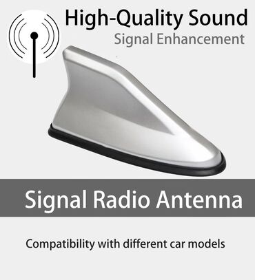 Audio oprema za auto: NOVO- Shark ( Ajkula) Auto FM Radio Krovna Antena Boja: Crna, Plava — 16