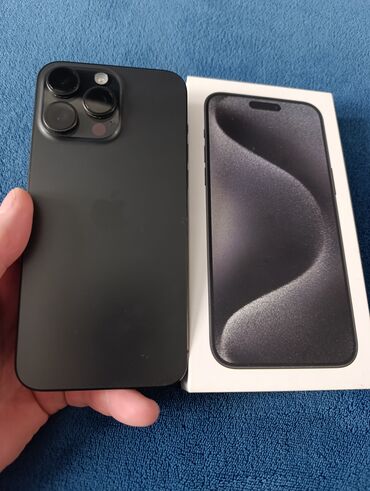 твоя техника: IPhone 15 Pro Max, 512 ГБ, Black Titanium, Куту, 95 %