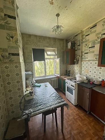 105: 3 комнаты, 62 м², Аламедин-1 мкр 105 серия, 4 этаж, Требуется ремонт — 6