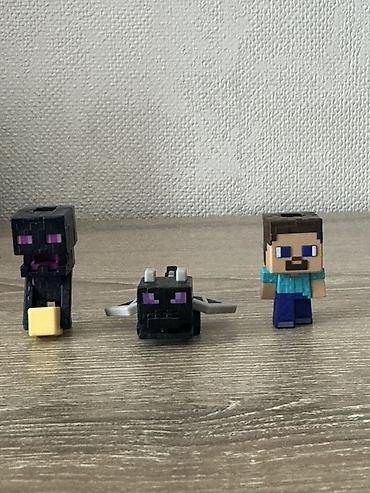 Oyuncaq fiqurlar: Minecraft minifiqurlar dəsti - Setdə 3 fiqur var: Steve, Enderman və — 2