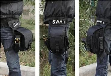 zara torba za plazu: TORBICA OKO NOGE I STRUKA SWAT | CRNA BOJA NA STANJU. SWAT Torbica — 2