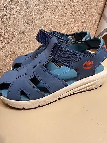 адидасы: Мужские кроссовки, 34, 35, Timberland, Б/у, цвет - Голубой, Самовывоз — 9