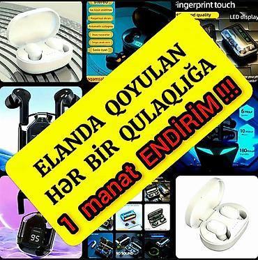 soyuducu ev: Yeni Simsiz (Bluetooth) Qulaqcıqlar, rəng - Ağ — 1