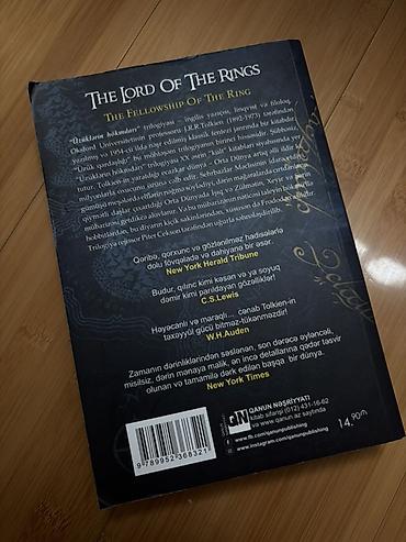 azer qurbanov: Məhsul: “Üzüklərin Hökmdarı: Üzük Qardaşlığı” – J. R. R. Tolkien Dil — 2