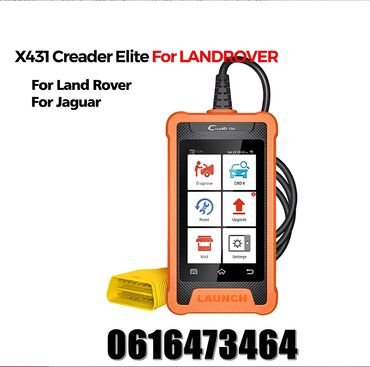 Alati za automobile: Novo - LAUNCH X431 OBD2 za JRL-LandRover & Jaguar Za podržane — 17