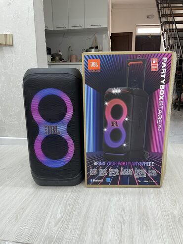 partybox: Б/у JBL Колонка, Тип - Bluetooth, цвет - Черный