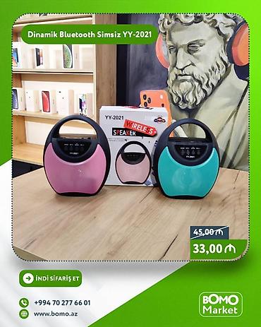 elektronika 302: 🔥 Dinamik Portativ Bluetooth Simsiz YY-2021 ✅ Marka: No Brand ✅ — 1