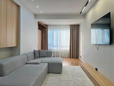 Продажа квартир: 2 комнаты, 81 м², 7 мкр Элитка, 12 этаж, Дизайнерский ремонт — 2