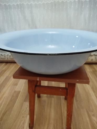 Məhsul: Emallı böyük leğən Təsvir: - Material: qalın metal üzərində