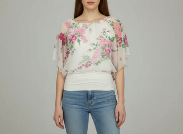bluzki hiszpanki plus size allegro: Bluzka damska, rozmiar One size