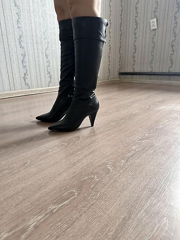 geox: Сапоги, 39, Geox, Новый, цвет - Черный — 1