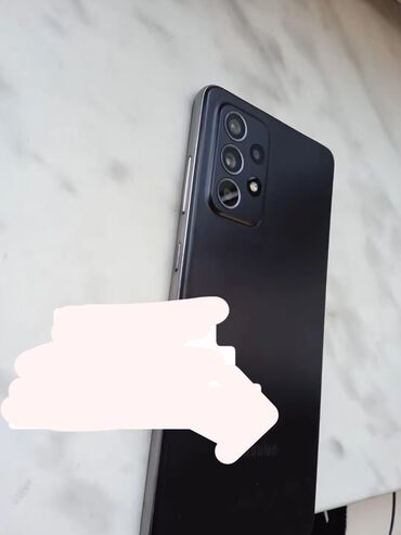 Samsung: Samsung Galaxy A53 5G, 128 GB, rəng - Qara, Barmaq izi, İki sim kartlı