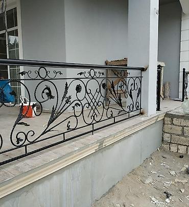 Pilləkən məhəccərləri: Yeni Pilləkən məhəccəri, Polad, Pulsuz çatdırılma — 10