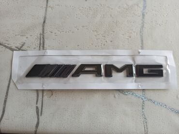 Прицепы: Mercedes Amg Emblem Logo Qara Parlag Piano Black
