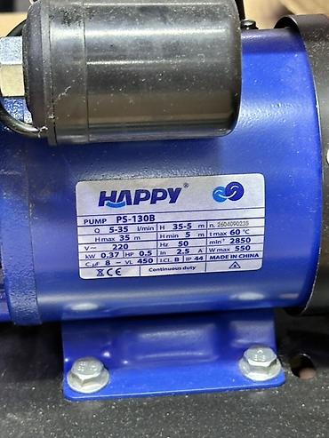 Үй жана бакча үчүн бардык: Поверхностный насос-автомат HAPPY PS-130B Назначение: - Повышение — 3
