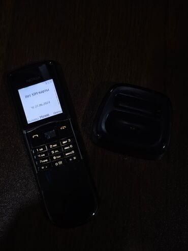 nokia telfon: Nokia 8 Sirocco, 4 GB, rəng - Qara, Düyməli