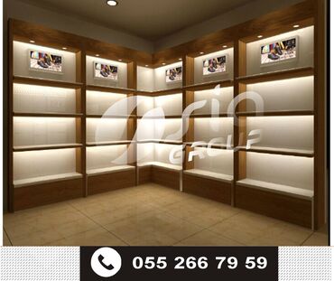 Rəf vitrinləri: Mağaza vitrinlərinin sifarişlə yığılması — 27