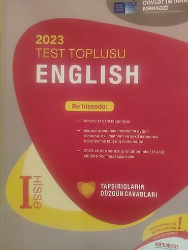 Testlər: İngilis dili Testlər 11-ci sinif, DİM, 1-ci hissə, 2023 il — 1