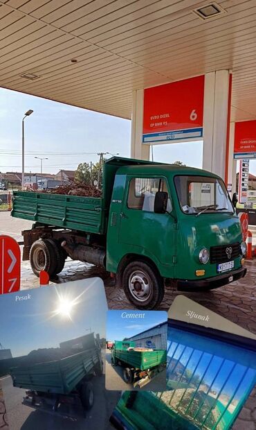 maslinasto zelena: Dump truck, Domestic waste removal Inside city