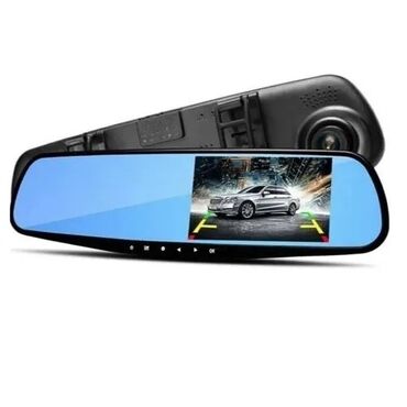 зеркало с камерой: Автомобильный видеорегистратор устанавливается как зеркало заднего