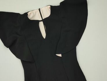 prosta sukienka z bufiastymi rękawami: Women`s dress, size S (EU 36)