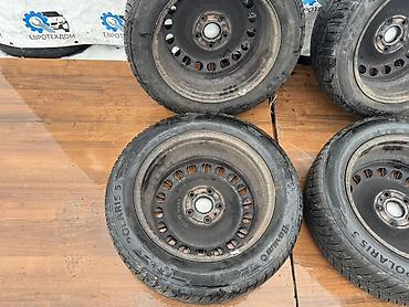 Колеса в сборе: Колеса в сборе 205 / 55 / R 16, Зима, Б/у, Комплект, Легковые, Железные, отверстий - 5 — 17